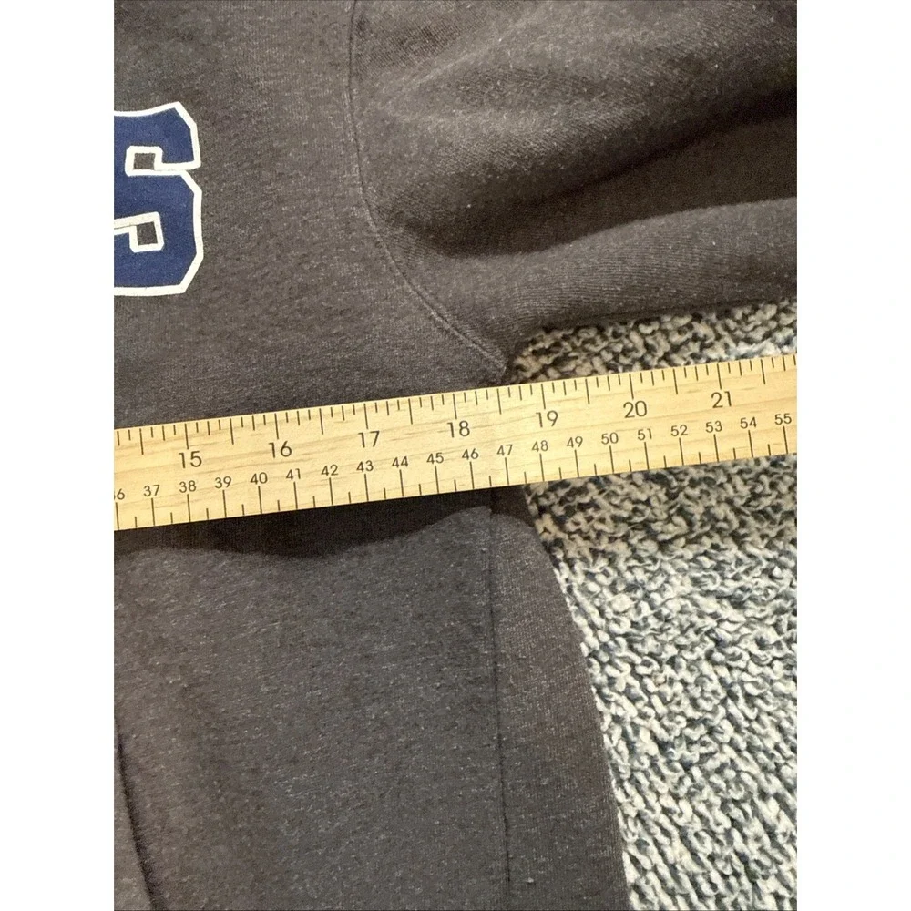 NFL Team Apparel Seattle Seahawks Gray Hoodie Pullover Sweatshirt Men's S